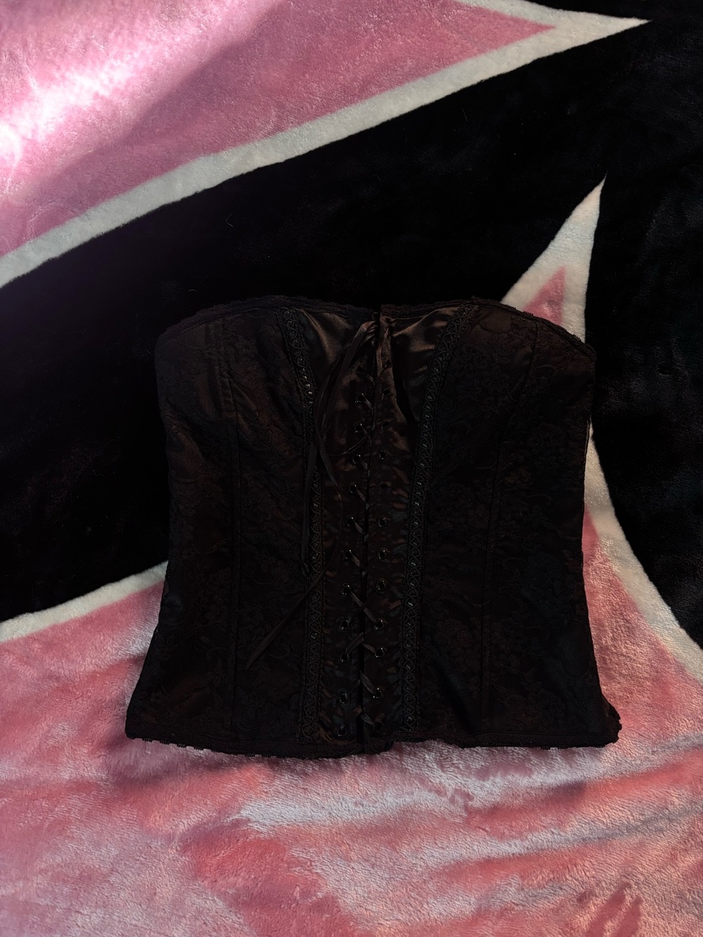 Laced corset top